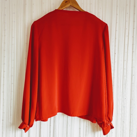 Vintage Draped Open Front Top - Picture 11 of 15